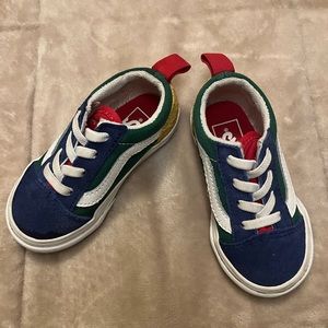 Vans | Toddler Yacht Club Old Skool Elastic Lace Shoe | Size 6